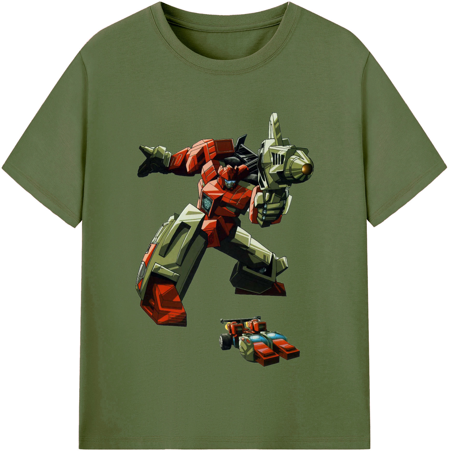 （画像用）  綿100％半袖Tシャツ（フロントプリント）